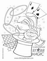 Magic Coloring Pages 92kb 589px Colouring sketch template