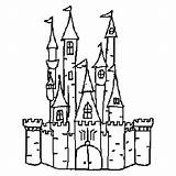 Disney Castles Fairytale sketch template