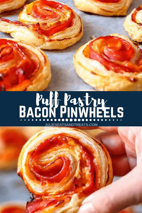 puff pastry bacon pinwheels julie s eats and treats