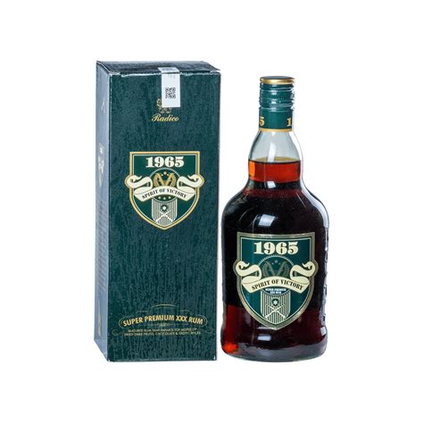 1965 Spirit Of Victory Super Premium Xxx Rum Gold Quality Award 2022