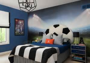 soccer themed bedroom decor  kids