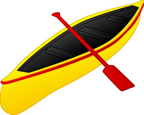 canoe clipart   designlooter