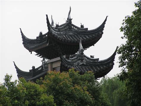 zhou zhuang quanfu pagoda china chinese architecture gothic