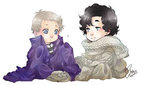 Sherlock And John Chibi Sherlock Holmes And John Watson