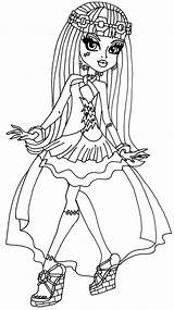 Monster High Coloring Pages Wishes Getcolorings sketch template