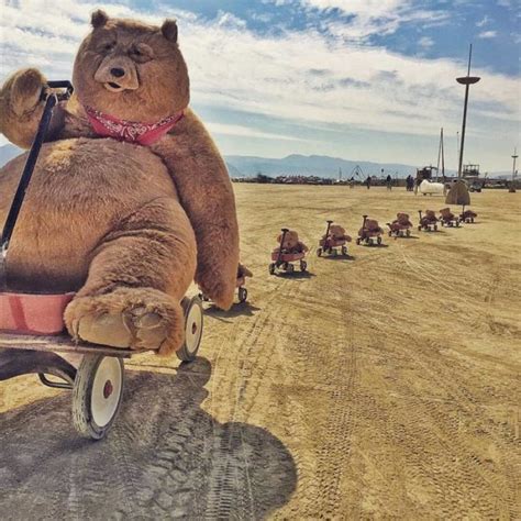 50 surreal photos from burning man 2018