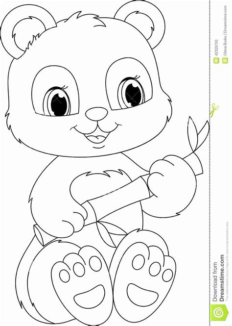 panda cute baby animal coloring pages   searching  baby