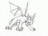 Spyro Coloring Pages Cynder Library Popular sketch template