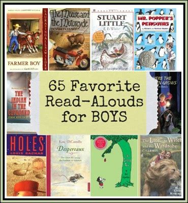 favorite read aloud books  boys readers choice tunate