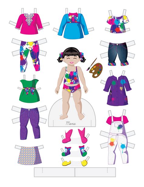 Pin On Shannon Paper Dolls