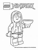 Ninjago Coloring Lloyd Pages Lego Colouring Coloriage sketch template