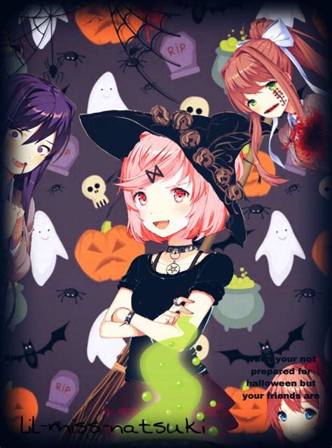 Ddlc Halloween Doki Doki Literature Club Amino