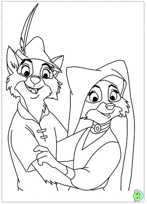 robin hood coloring pages    print