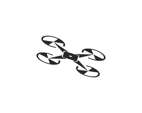 drone logo  symbol vector illustration  vector art  vecteezy