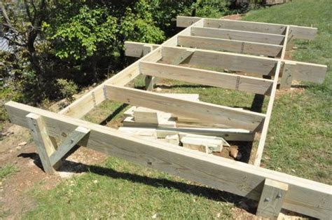 build  post beam shed foundation   slope