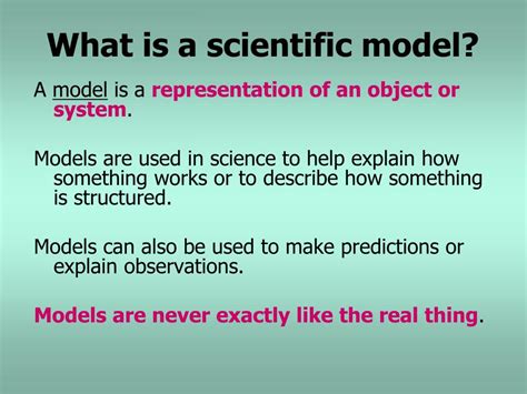 scientific modeling powerpoint    id