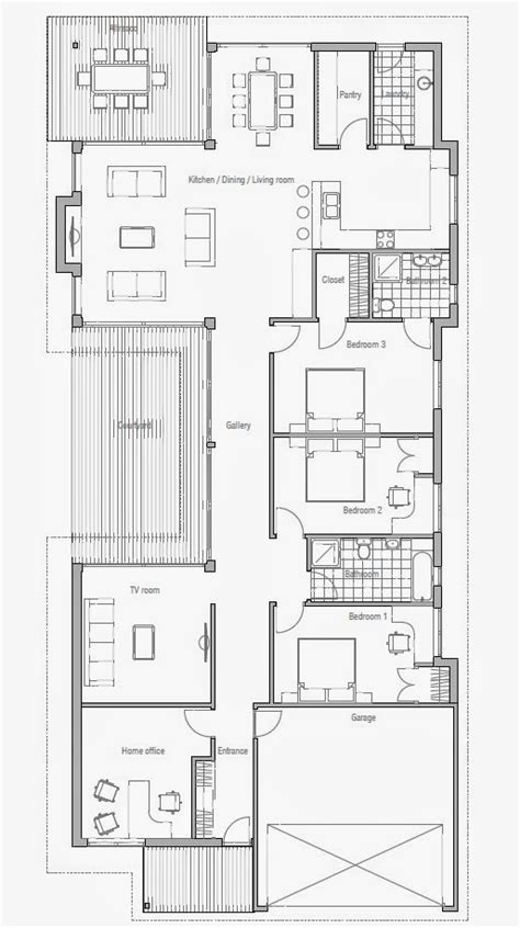 australian house plans modern australian home plan ch