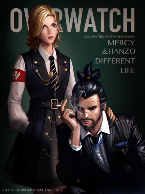 overwatch different life by liang xing on deviantart