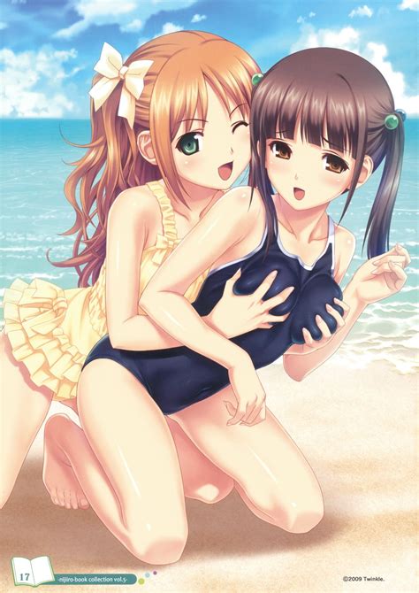 Minazuki Izumi And Suzukaze Hotaru Tropical Kiss Drawn By Koutaro