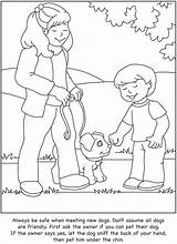 Dog Kids Color Coloring Care Pet Pages Guide Animal Girl Book Puppy Scouts Dover Publications Pets Doverpublications Learn Kid Brownie sketch template