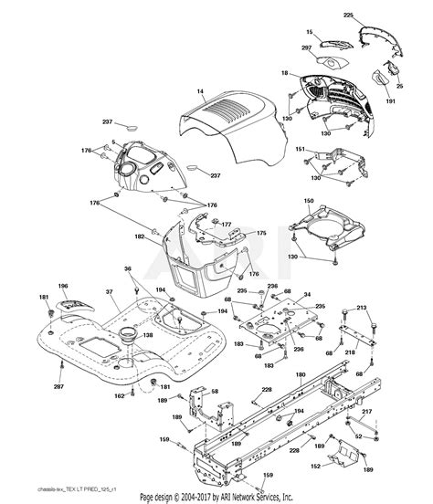 poulan ppa    parts diagram  chassis enclosures