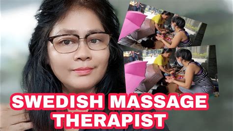 swedish massage therapists youtube