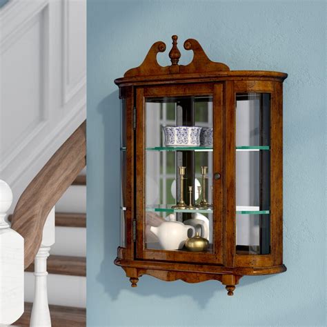 wall mounted curio display cabinet  information