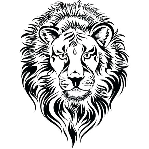 lion face coloring pages  getcoloringscom  printable colorings