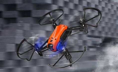 wingsland  wifi fpv racing drone bnf orange