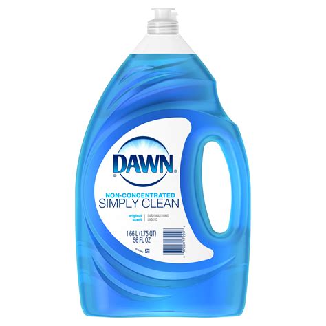 dawn simply clean dishwashing liquid dish soap original scent  fl oz walmartcom