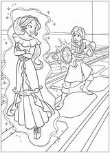 Elena Avalor Coloring Pages Disney Printable Kids Template sketch template