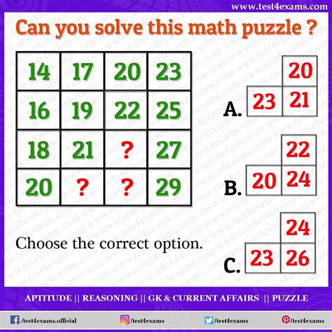 solve  math puzzle brain game mind game test  exams