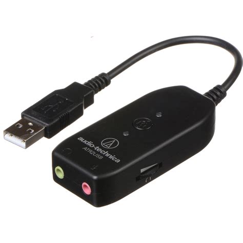 audio technica consumer atrusb mm  usb audio adapter