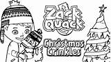 Zack Quack Crinkles Wecoloringpage Exactly sketch template