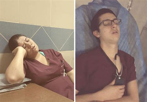 Doctors Post Pics Defending Med Residents Caught Sleeping 15 Pics