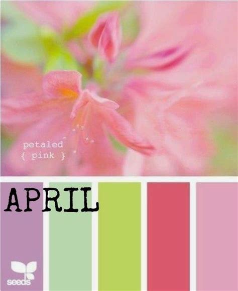 Tando Creative April Colours A Card