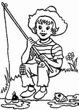Fishing Coloring Pages Kids Boy Pole Clipart Kid Disney Print Clipartbest Color Utah Cliparts Printable Getcolorings sketch template