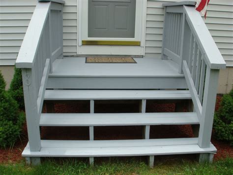 wooden front steps google search