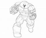 Juggernaut Coloring Marvel Pages Character Alliance Ultimate Colossal Surfing Popular Template Characters sketch template