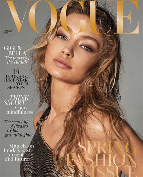 Pinterest Deborahpraha ♥️ Gigi Hadid Bronze Makeup Look For Vogue