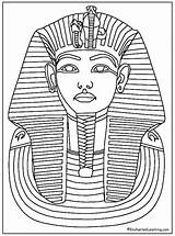 Coloring Pages Tutankhamun Egypt Egypte Ancient Culture Arts Egyptian Kids Printable Animated Crafts Mask Toetanchamon Getdrawings Ham Search Getcolorings Oude sketch template