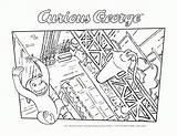 Coloring Curious George Pages Green Goes Halloween Printable Size Amazon Jeff Popular Welker Frank Click Dvd sketch template
