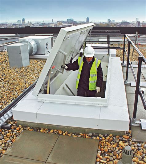commercial roof hatches provide safe  convenient access  roof