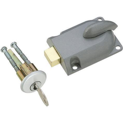 stanley hardware  garage door deadbolt lock  key cylinder