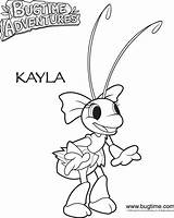 Kayla Coloring Version Adventure Jpeg sketch template