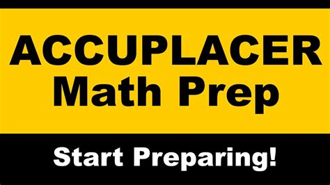 accuplacer math test preparation  accuplacer exam tutorials