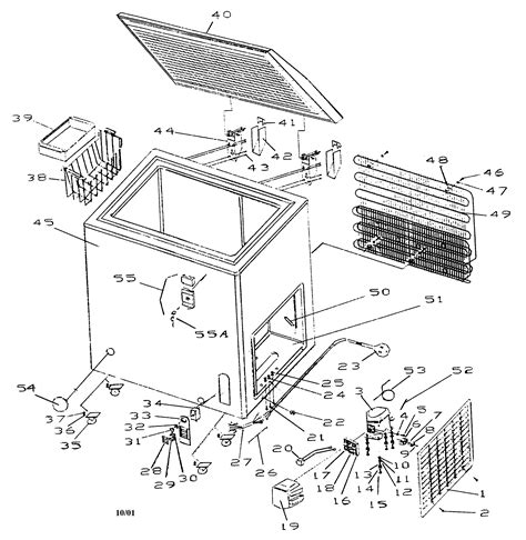 diagram true freezer parts diagram mydiagramonline