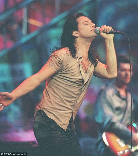 inxs frontman michael hutchence secured  part   matrix  days   death daily