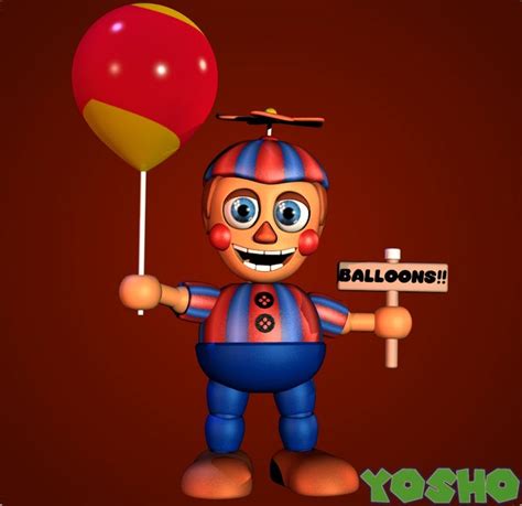 stylised balloon boy posted   fivenightsatfreddys community