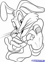 Gangster Bunny Bugs Draw Drawings Drawing Coloring Cartoon Pages Cartoons Ghetto Gangsta Spongebob Mickey Characters Graffiti Tweety Mouse Bird Gangsters sketch template